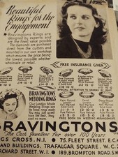 Sk245 Ephemera 1940s Advert