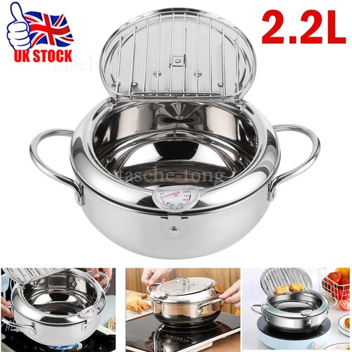 Deep fryer pot stainless - 2.2l,