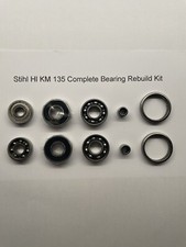 Stihl HL KM 135 Gearbox Bearings, Conrod bearings. Complete rebuild kit 
