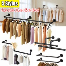 Industrial Pipe Clothing Rack
