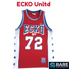 ECKO UNLTD No 72 BASKETBALL JERSEY SIZE SMALL ADULT (MINT)