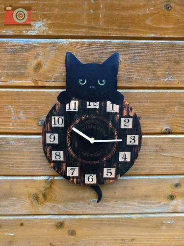 Kitten tickin black cat - tickin',