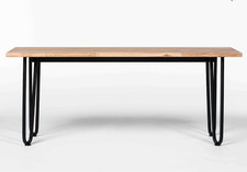 Modern Solid Oak Wood Table