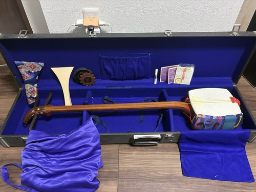 Japanese shamisen hard case - shamisen,