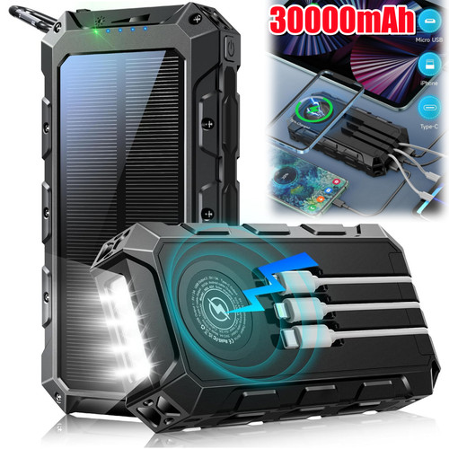 30000mah solar bank power - 30000mah,