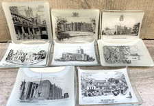 8x Cathedral Buildings Glass