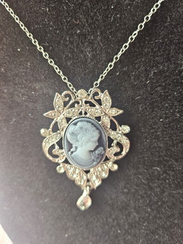 Vintage style cameo - cameo, lady
