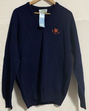 Balmoral Navy Blue Merino Lamb