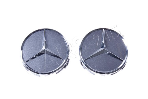 Genuine mercedes hub caps - mercedes,