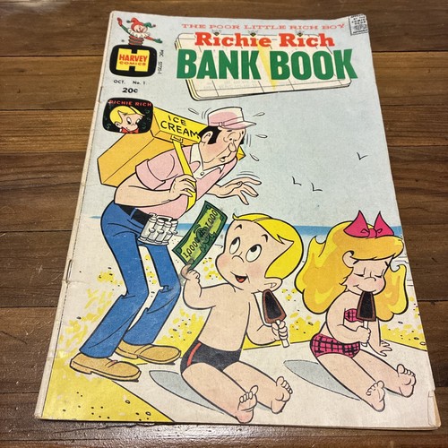 Richie rich bank book - book, #1