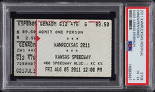 Kanrocksas PSA Ticket Stub
