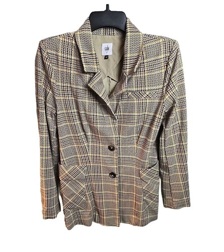 Cabi pastime plaid - plaid, blazer