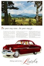 1950s lincoln car - 🚗, vintage