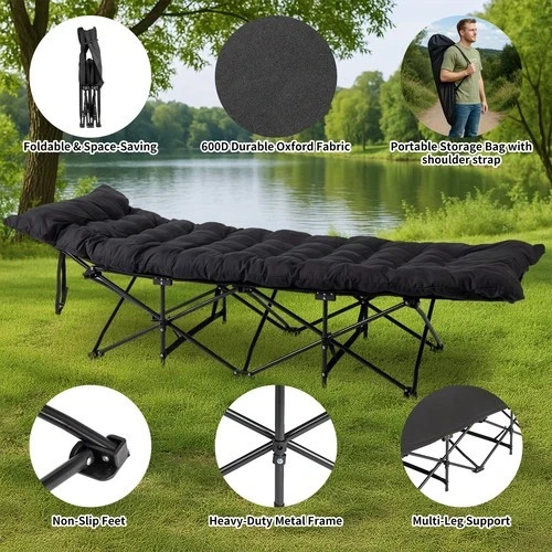 Camping cot heavy - cot, heavy-duty