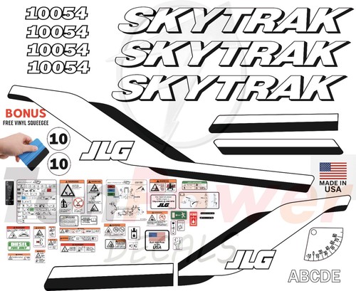 Fits jlg 10054 - decal, kit