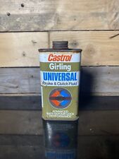 Castrol Girling Brake And Clutch Fluid Tin. Castrol oil. Castrol tin x3
