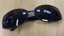 Vintage 1980s Escada Sunglasses With Black And White Striped Detailing