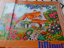 LILLIPUT LANE PERIWINKLE COTTAGE  CROSS  STITCH  CHART # 356