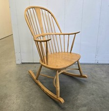 Ercol Chairmakers Rocking Chair Light Finish RRP £985 DELIVERY AVAILABLE 🚛