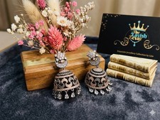 Luxury Zircon Jhumka Earrings