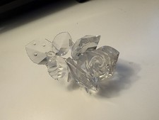 Vintage Swarovski Crystal Rose