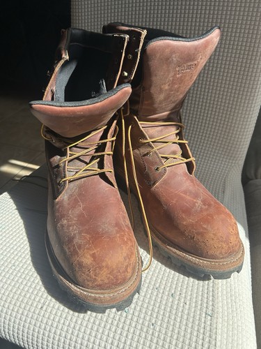 Red wing firefighter - firefighter, boots