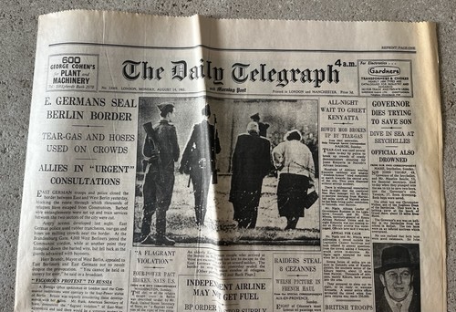 Reprint the daily telegraph - reprint,