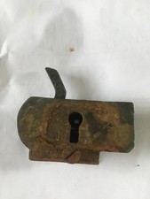 padlock, vintage, rusted metal