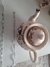 Mason Mandalay Ironstone Teapot Blue Pattern