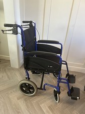 Folding Dash Express Wheelchair Blue/Black