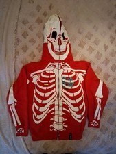 LRG LIFTED RESEARCH GROUP 'DEAD SERIOUS' ZIP HOODIE szM EVISU/SKATE/90S/SHOES/