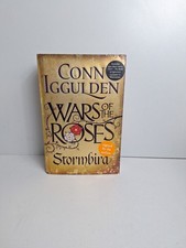 Conn Iggulden SIGNED Wars of the Roses: Stormbird   Waterstones 1st Penguin Ed