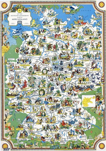 Retro old german - old, fairytale