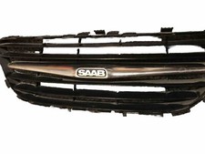 02 03 04 05 Saab 9-5 Center Chrome Bumper Grille Assembly 5289681 4830071