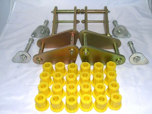 Front rear extended shackles - front,
