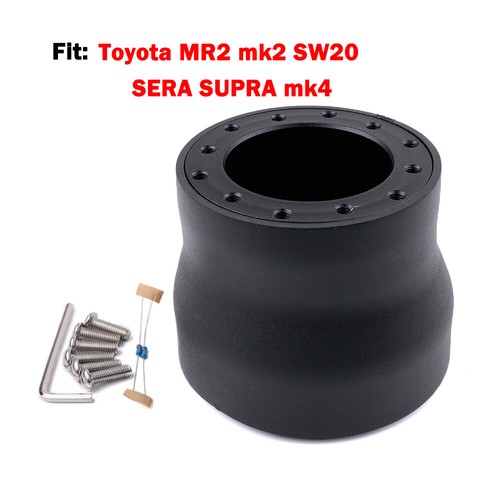 Long steering wheel hub