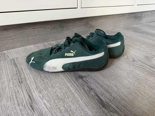 Puma speedcat green suede - green,