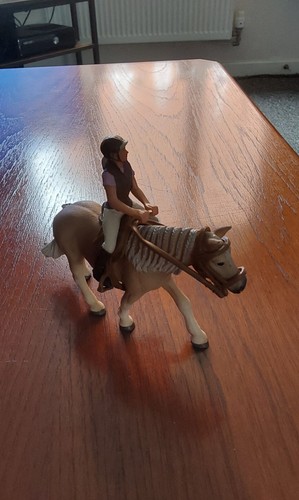 Schleich horse and rider set