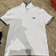 Hugo Boss White Polo Shirt