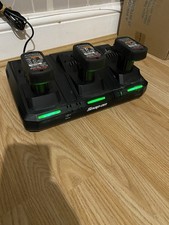 Snap On CTC123 Charger 18v & 14v Tripple Bay Docking Station Fan Cooled