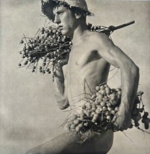 Male nude 1942 by Australian photographer Eric Keast Burke 1896-1974