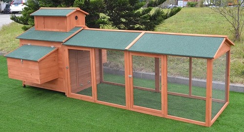Wood chicken coop - wood,