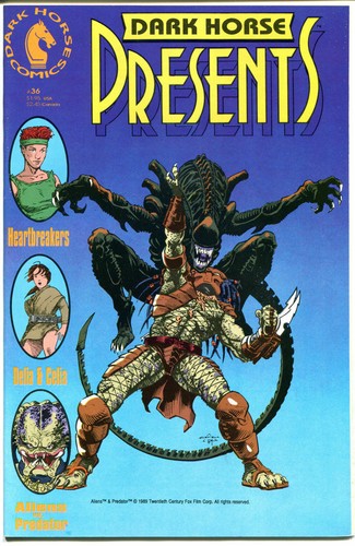 Dark horse presents blue - horse,
