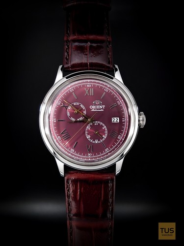 Orient bambino red dial - orient,