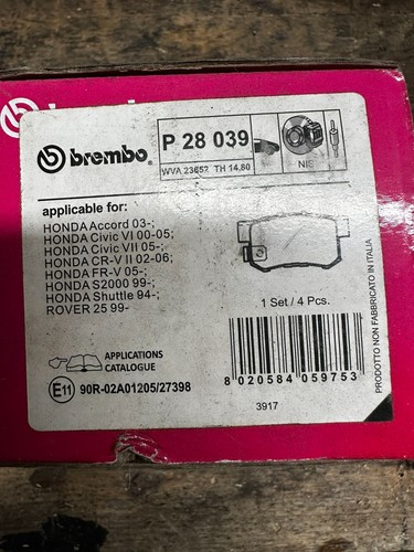 Brake pad set - pad, set,