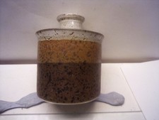Iden Pottery Rye Lidded