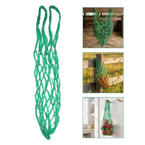 Green nylon slow feed - feed, hay