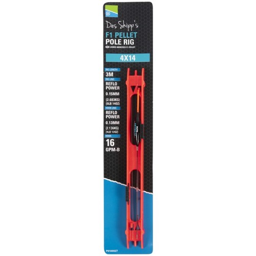 Preston pellet pole rigs - f1,