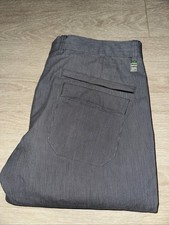 Hugo Boss Designer Grey Golf Smart Trousers 34W 32L Green Label