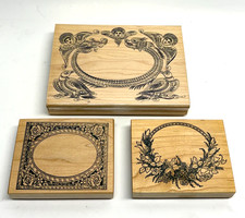 VINTAGE NEW Lot of 3 Wood